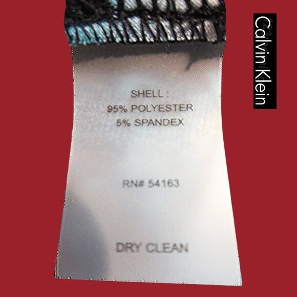 Calvin Klein NEW Bohemian Atlantis Geometric Tie Dye Drawstring Jumpsuit 14 - Picture 10 of 11